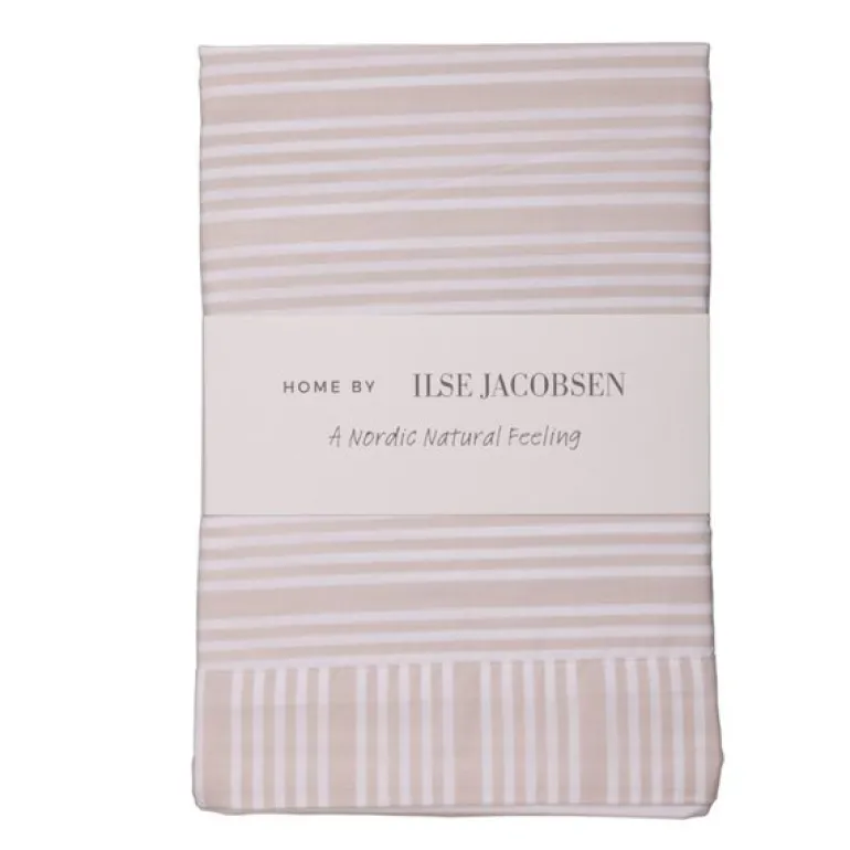 Bedding Collection putetrekk 50x70 cm 2 stk sand stripes