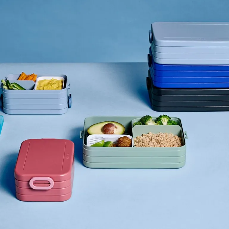Bento matboks medium nordic black