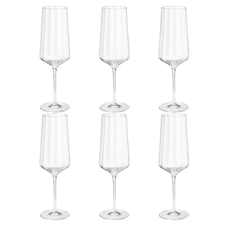 Bernadotte champagneglass 27 cl 6 stk