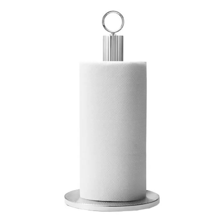 Bernadotte kjøkkenrullholder blank