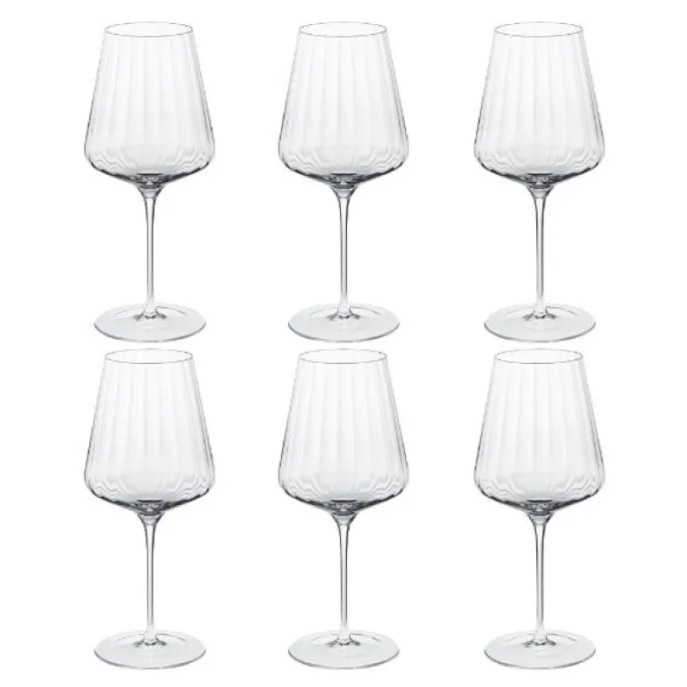 Bernadotte rødvinsglass 6 stk