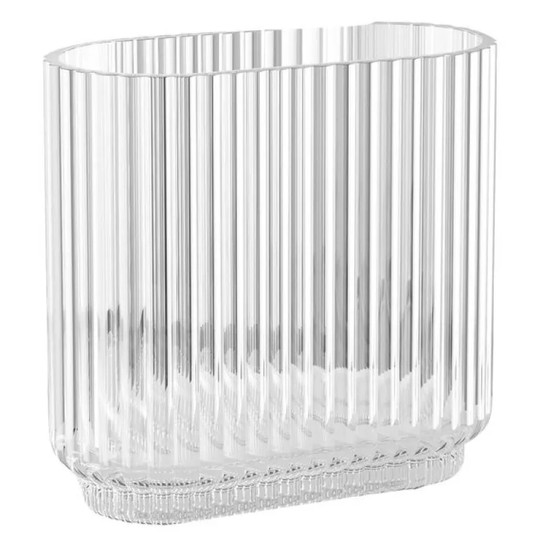 Bernadotte vase oval 21,9 cm glass