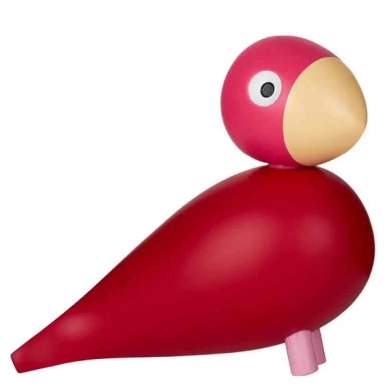 Bird flora 2024 12,5 cm pink