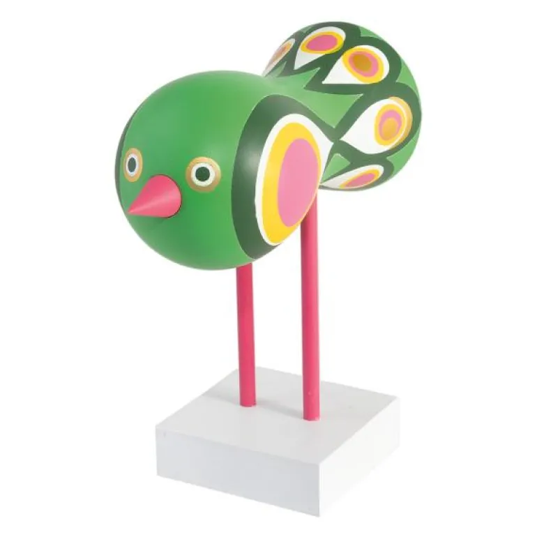 Birds 1967 no 2 16 cm grønn/rosa