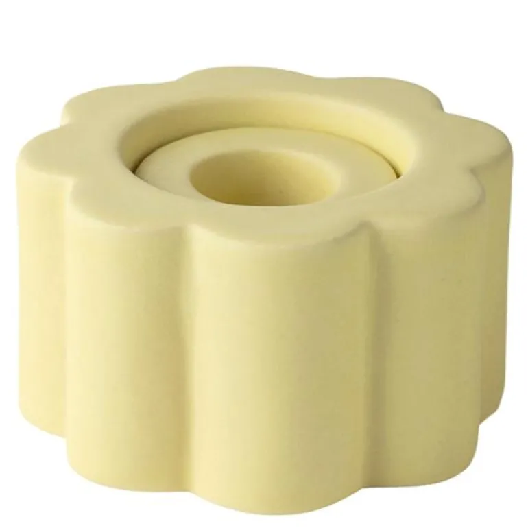 Birgit vase 5 cm pale yellow