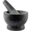 Birkedal morter 13x9 cm granitt