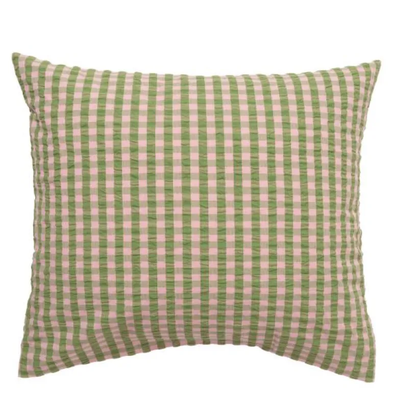 Bæk&Bølge putetrekk 60x50 cm grønn/soft pink