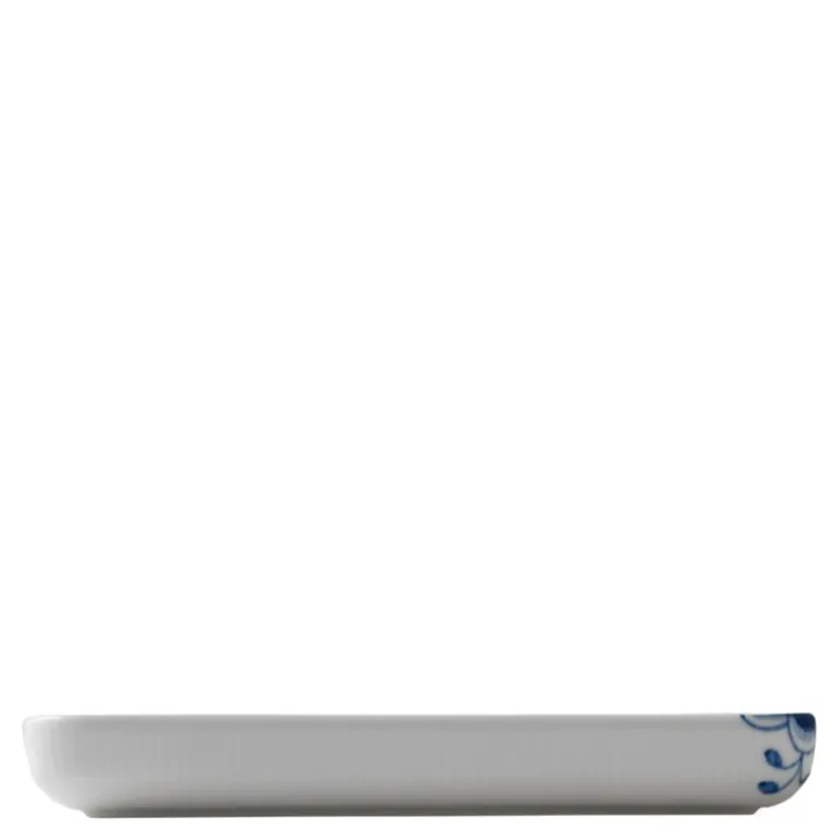 Blå Mega Riflet fat 24 cm