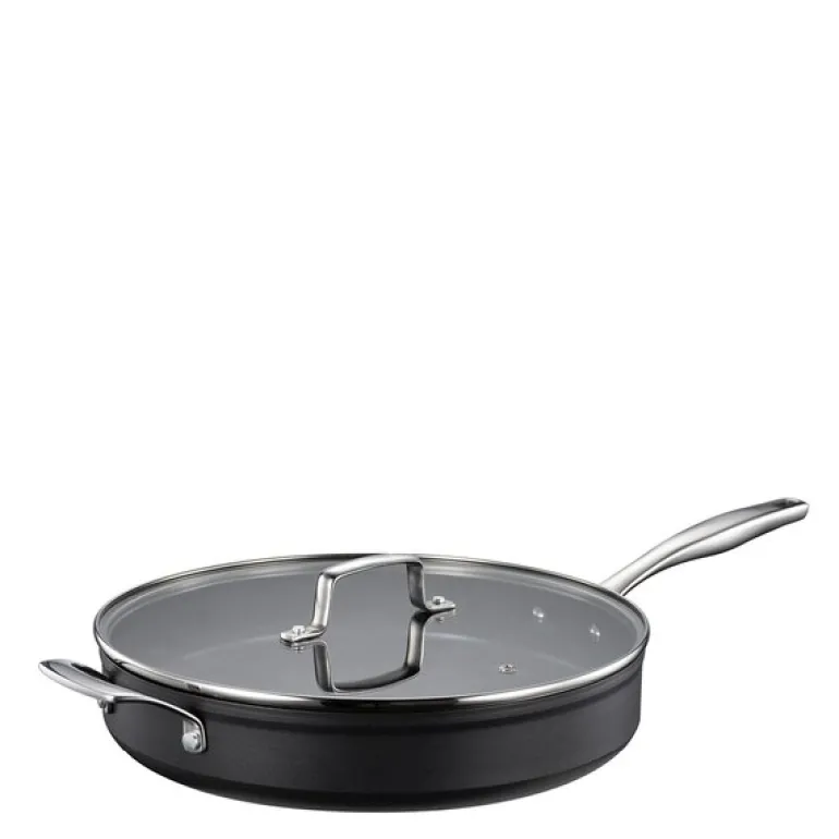 Black Line traktørpanne 30 cm svart