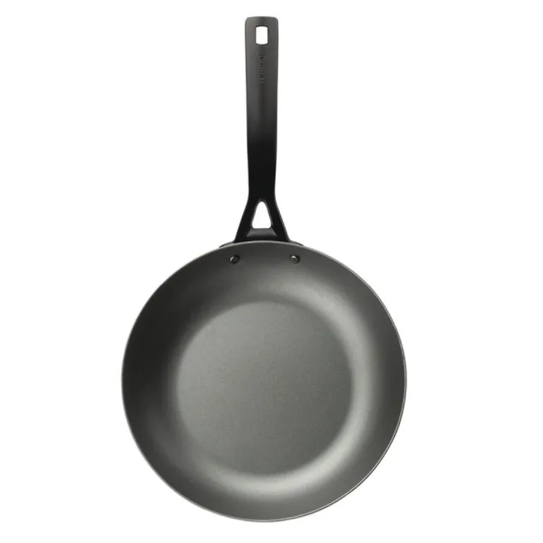 Blacksteel karbonstål stekepanne 24 cm svart