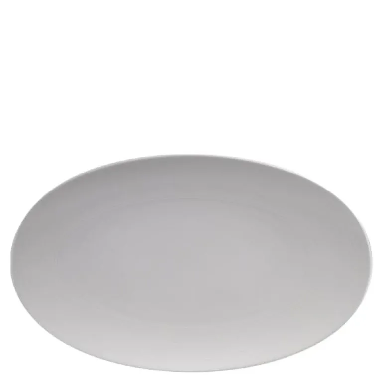 Blanche ovalt fat 40x24,5 cm hvit