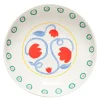 Bliss salat-/pastatallerken dyp 25 cm blomst multi