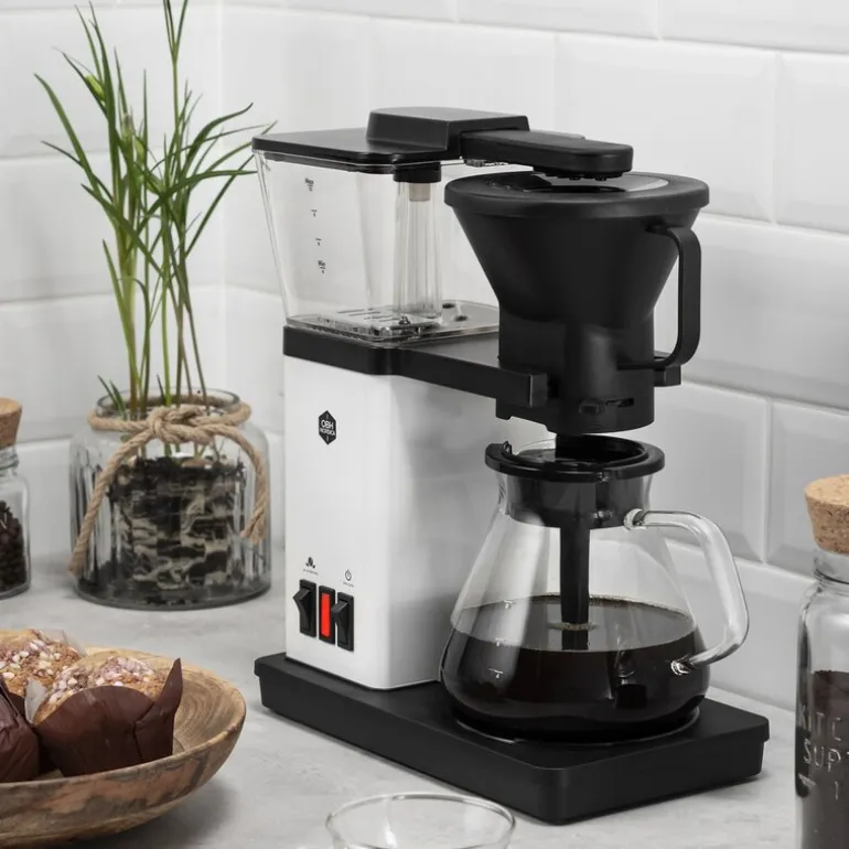 Blooming kaffetrakter 1,25L hvit