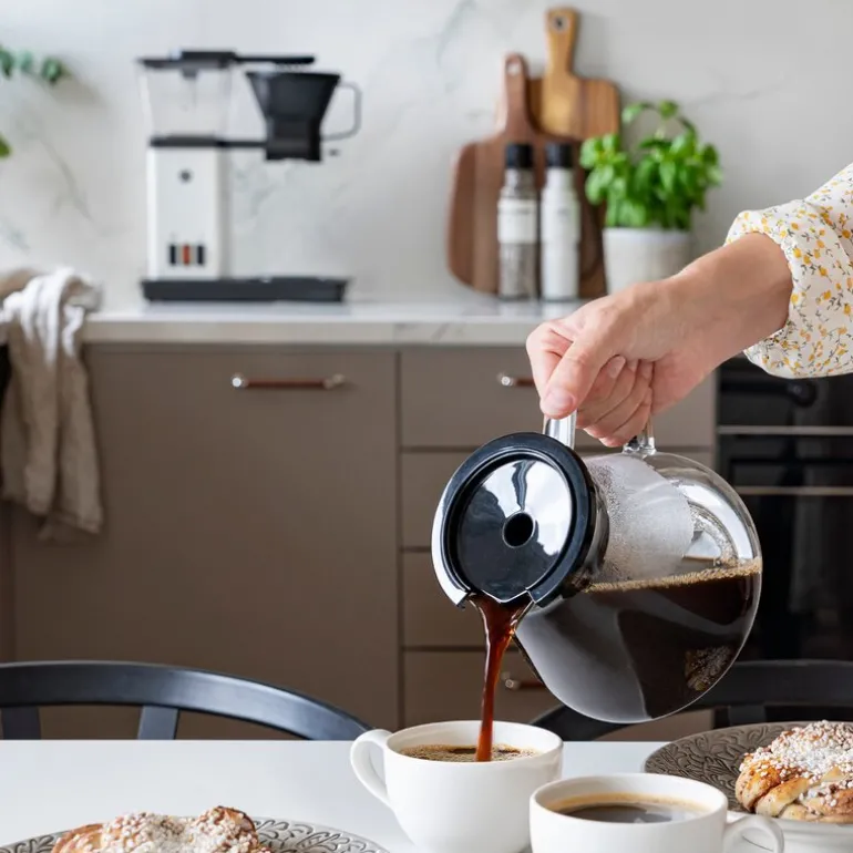 Blooming kaffetrakter 1,25L hvit