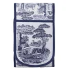 Blue Italian grytevott dobbel 18x88 cm blå/hvit