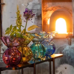 Boblen pride vase 23 cm gul