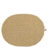 Bordbrikke oval 35x45 cm strå