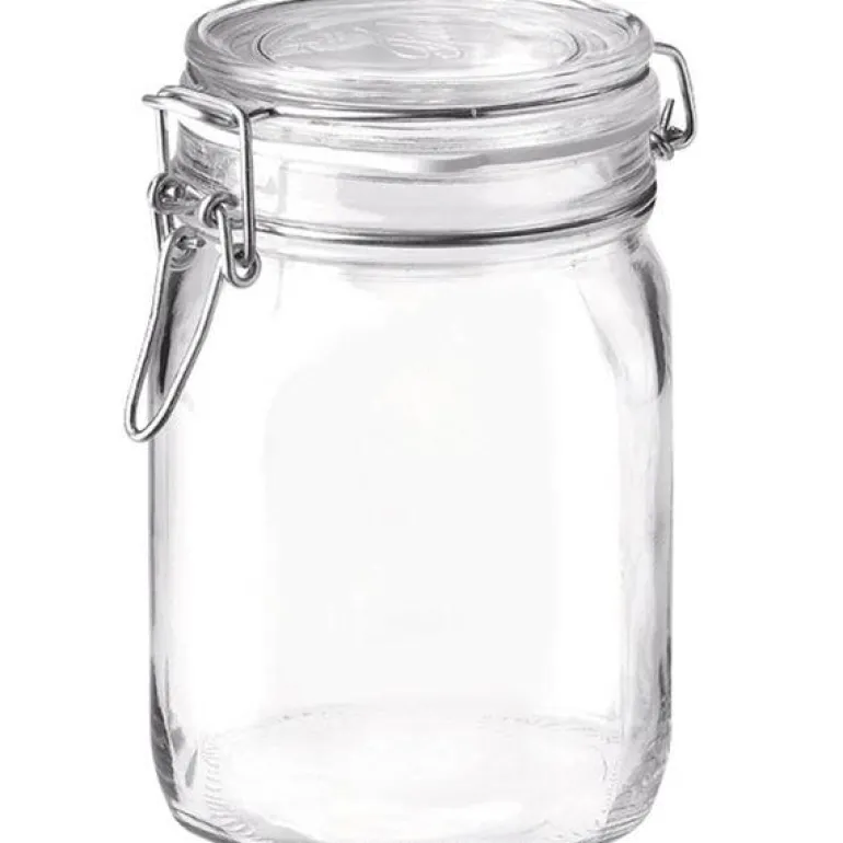 Bormioli glasskrukke 3L klar