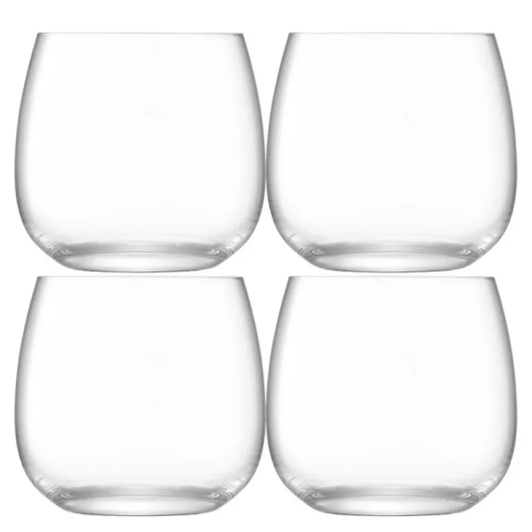 Borough vannglass 37 cl 4 stk klar