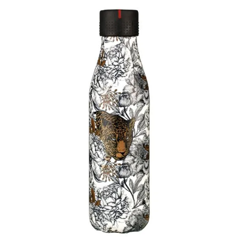 Bottle Up Design termoflaske 0,5L brun/hvit/grå