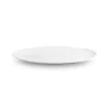 Boulogne tallerken oval 18 cm hvit