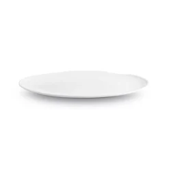 Boulogne tallerken oval 18 cm hvit