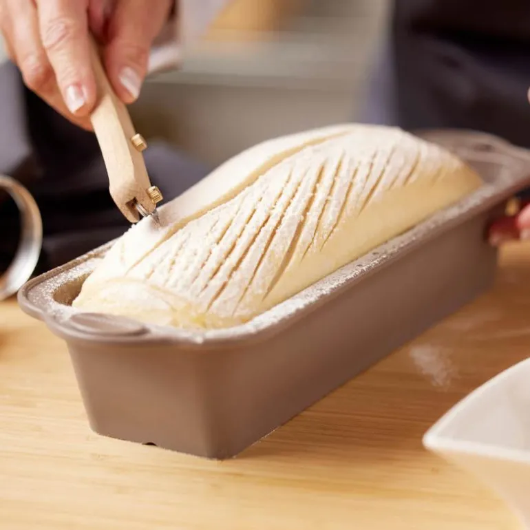 Brødform 30 cm silikon latte