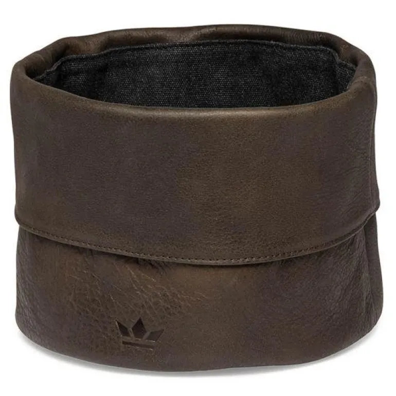 Brødkurv skinn brown