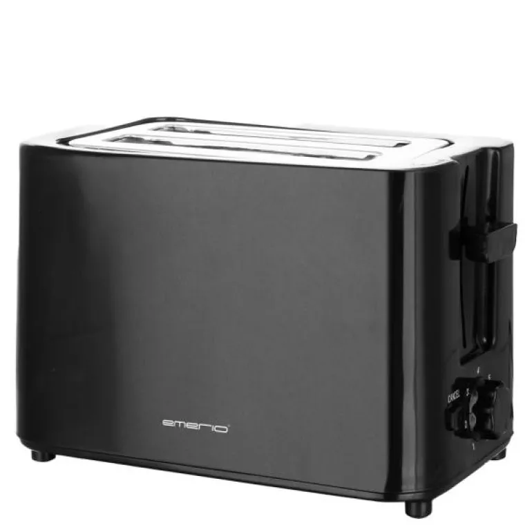 Brødrister 2 skiver 700W svart