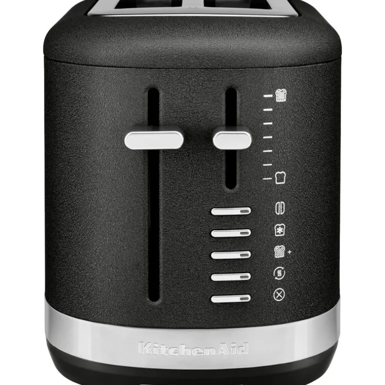 Brødrister 5KMT2109EBK 2 skiver brede spor cast iron black