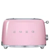 Brødrister TSF01 2 skiver pastellrosa