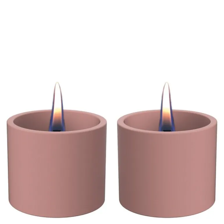 Breeze bordlykt 8 cm 2 stk oransje