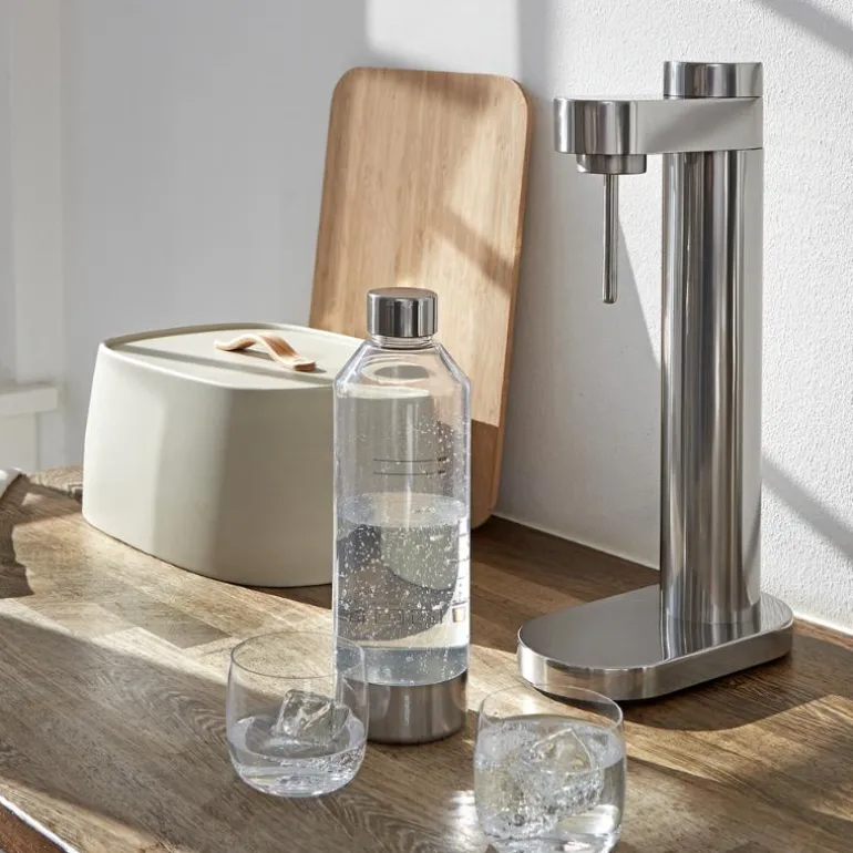Brus flaske til kullsyremaskin 85 cl steel