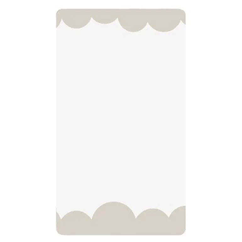 Bubbly speil 40x70 cm lite beige