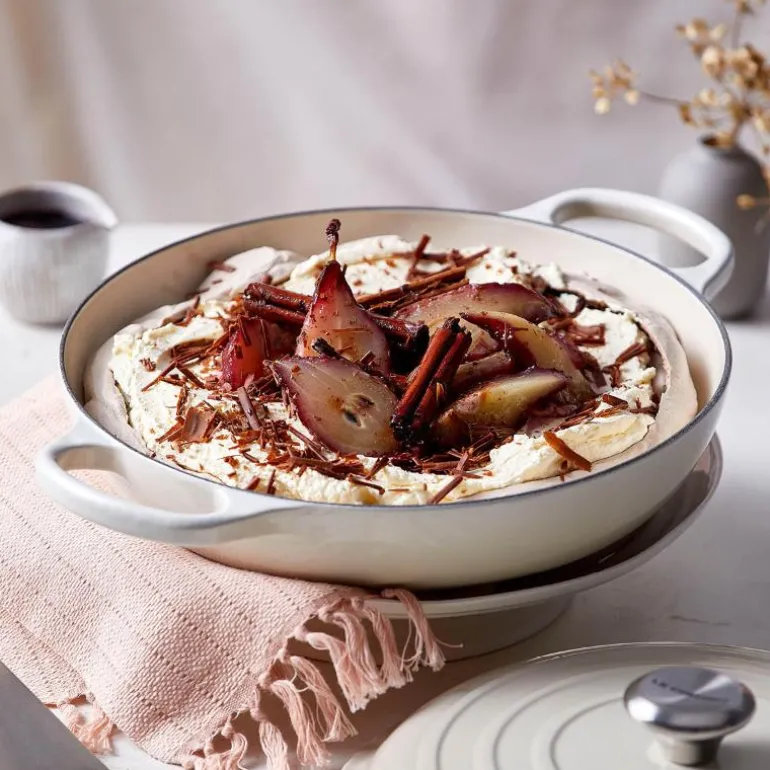 Buffetgryte støpejern 3,5L meringue