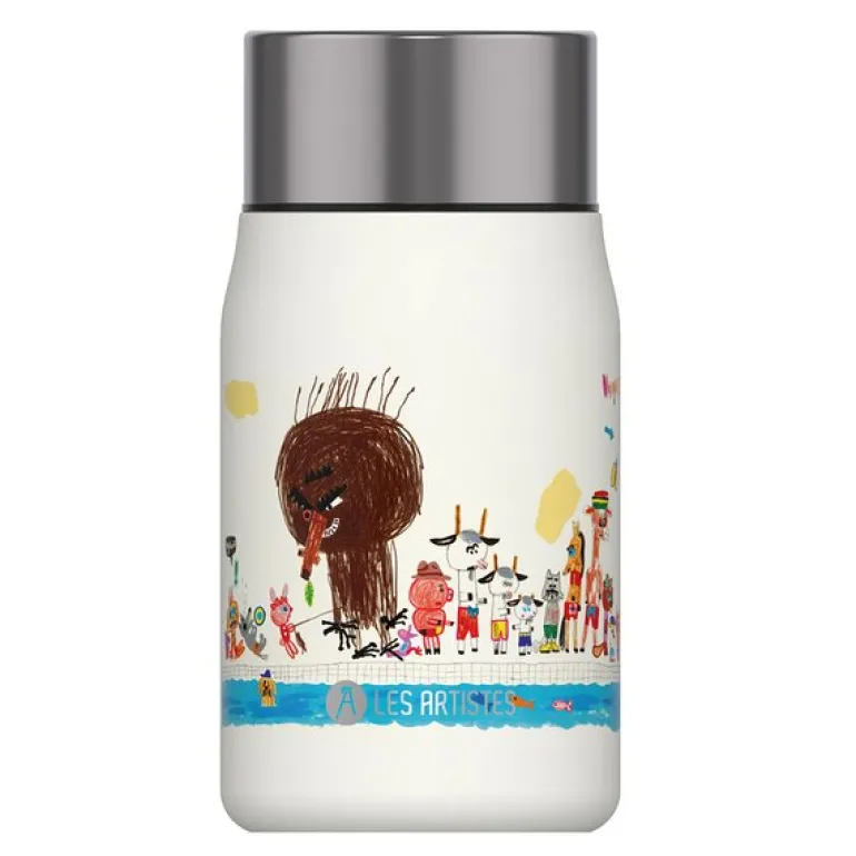 Bukkene Bruse mattermos 0,7L beige/multi