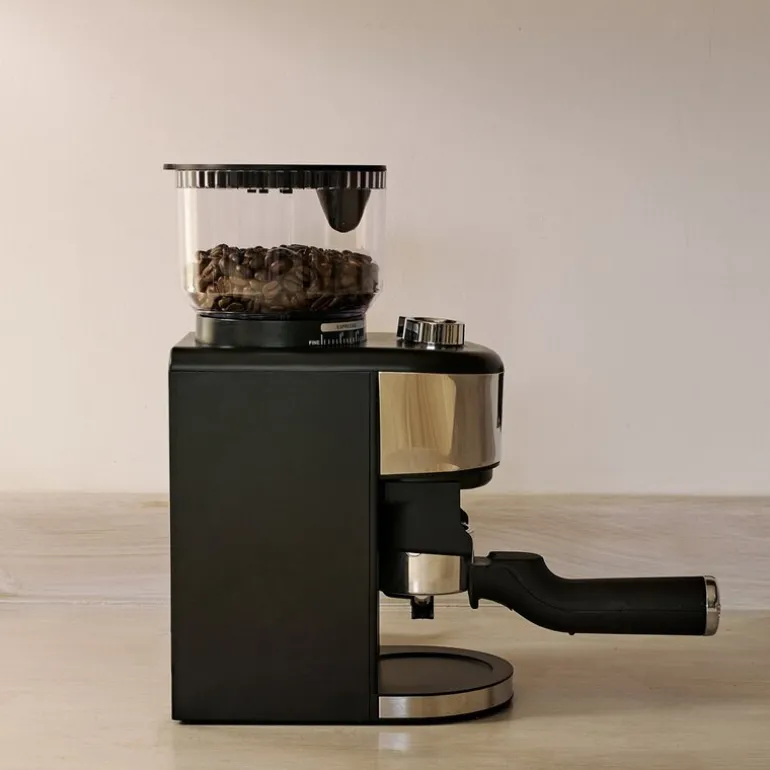 Burr kaffekvern svart