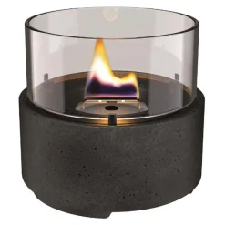 Café lykt 14 cm svart