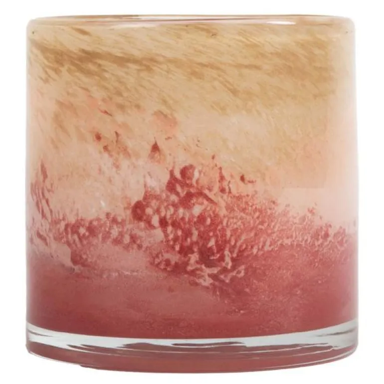 Calore lyslykt 10x10 cm faded