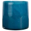 Calore vase/lyslykt M 15 cm petrol
