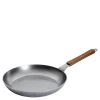 Carbon Steel stekepanne 28 cm stål