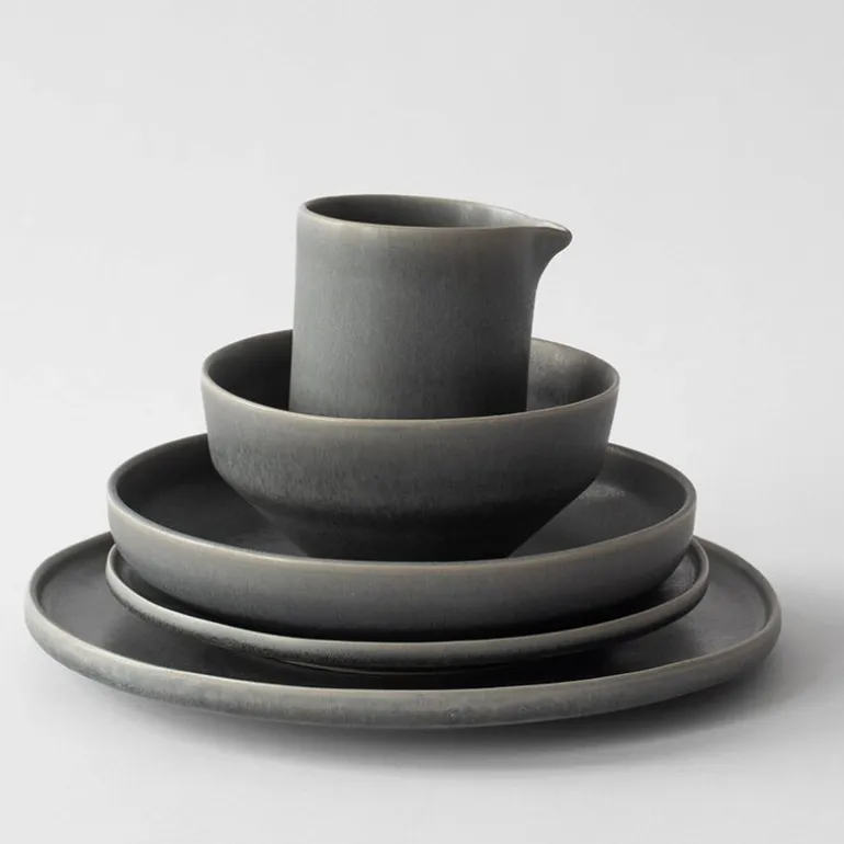 Centro middagstallerken 28 cm soft grey