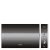 Ceramic CHEF MCG30 mikrobølgeovn 30L grill & mikro svart/stål