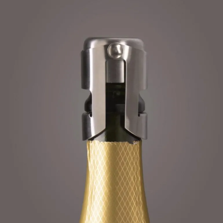 Champagnestopper sølv