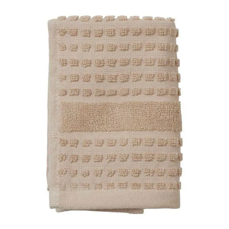 Check vaskeklut 30x30 cm sand