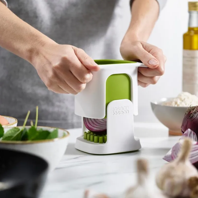 ChopCup grønnsakskutter grønn/hvit