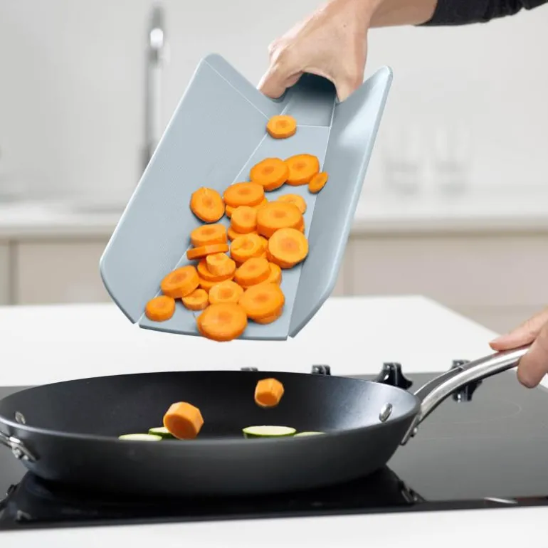 Chop2pot skjærebrett 2 stk blåtoner