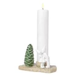 Christmas Tales Christmas kiss H12 cm hvit
