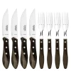 Churrasco biffbestikk 8 deler brun