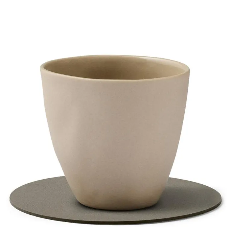 Circle Nupo glassbrikke 10 cm flint grey